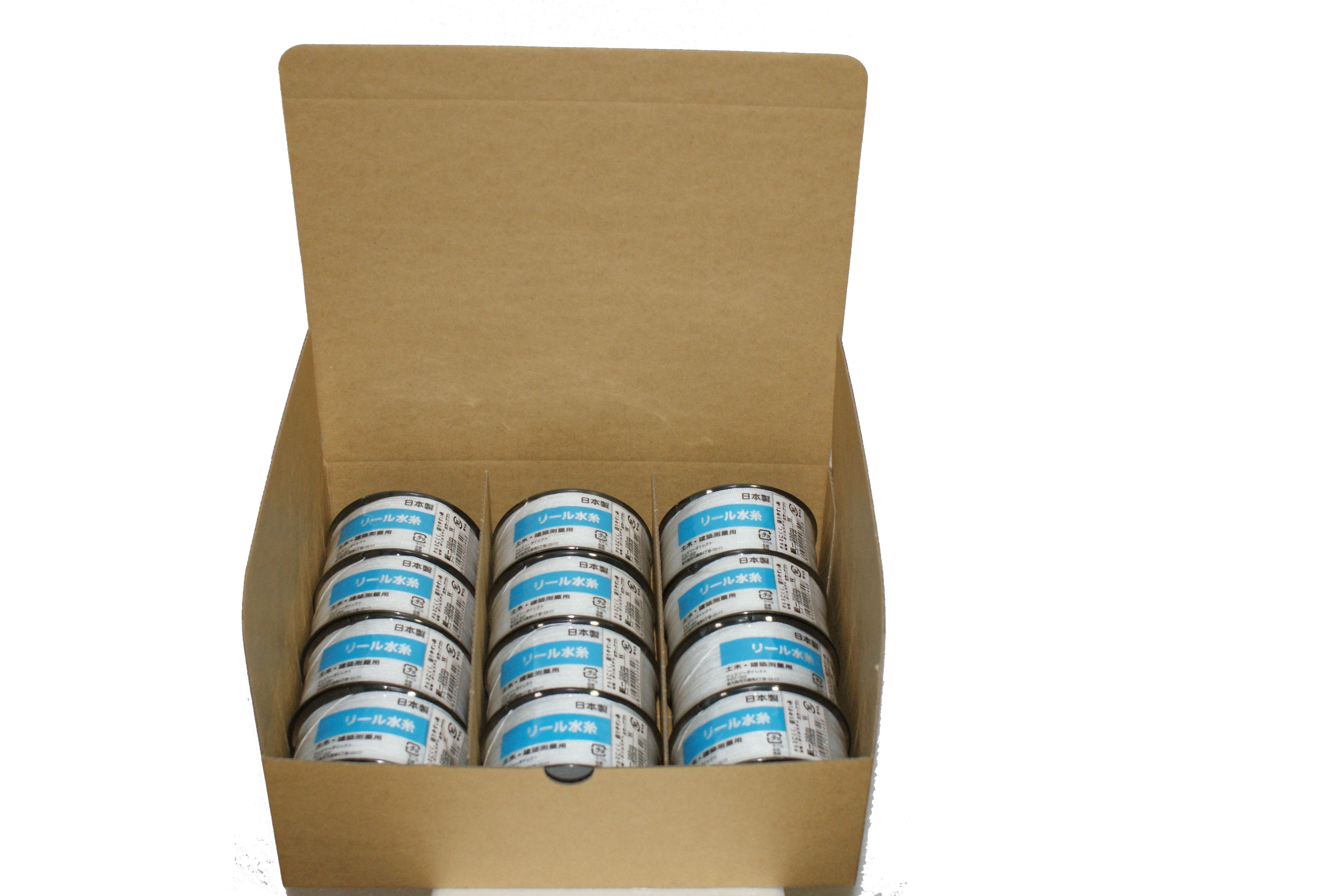 測量用水糸　リール巻