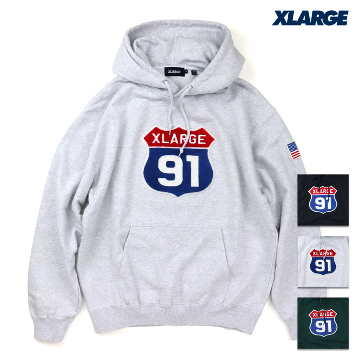 XLARGE,エクストララージ,パーカー,プルパーカー,101234012023