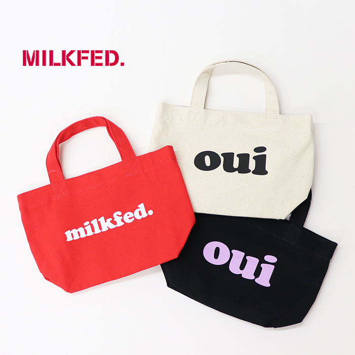 MILKFED ミルクフェドOUI MINI TOTE ミニトートバッグ 103251053002