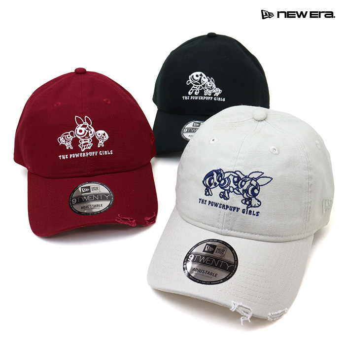 NEW ERA&reg; ニューエラ キャップ 9TWENTY The Powerpuff Girls パワーパフ ガールズ ダメージ ダック 14741737 14743500 14743501
