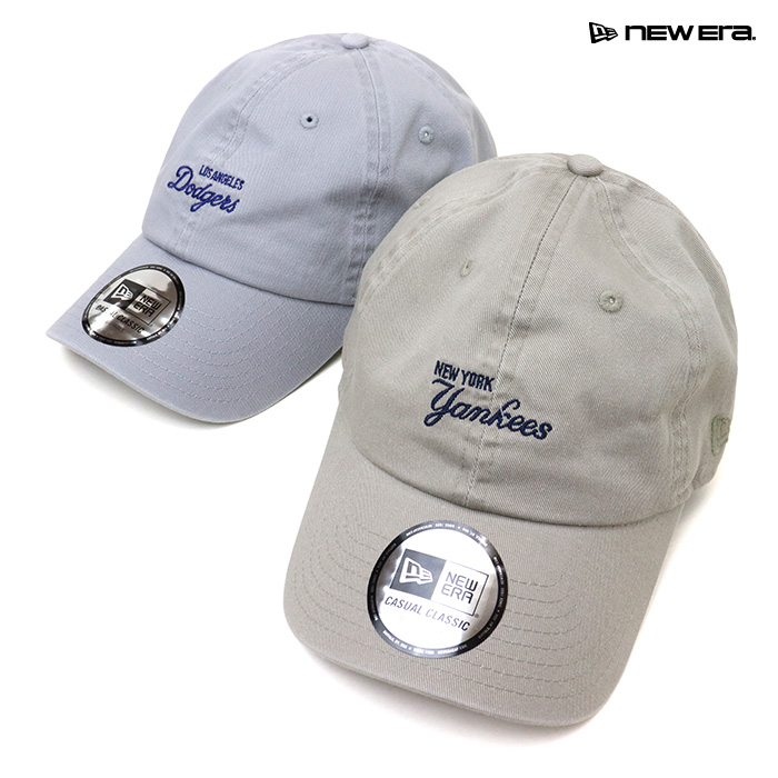NEW ERA&reg; ニューエラ キャップ Casual Classic カジュアルクラシック MLB テキストロゴ 14744732 14744734