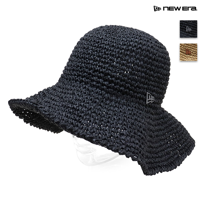 NEW ERA&reg; ニューエラ ハット Adventure Wide Brim アドベンチャー ワイドブリム Paper Crochet Hat ペーパークロシェハット 14744801 14744802