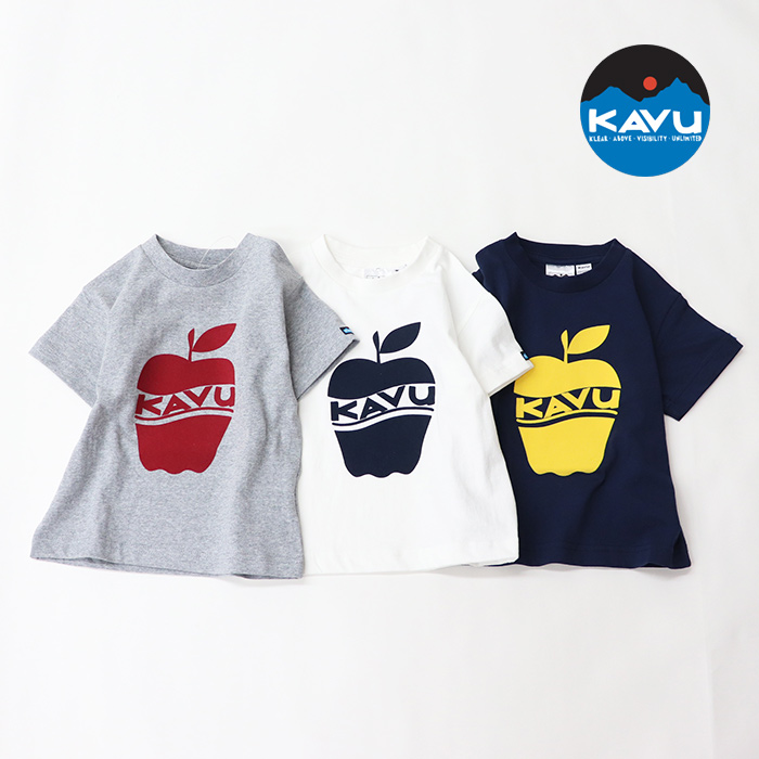 KAVU カブー Kids Apple Tee キッズ アップル Tシャツ 19821871