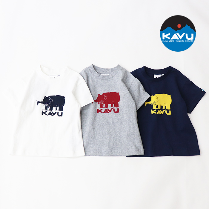 KAVU カブーキッズ ハイベア Tシャツ 19821873