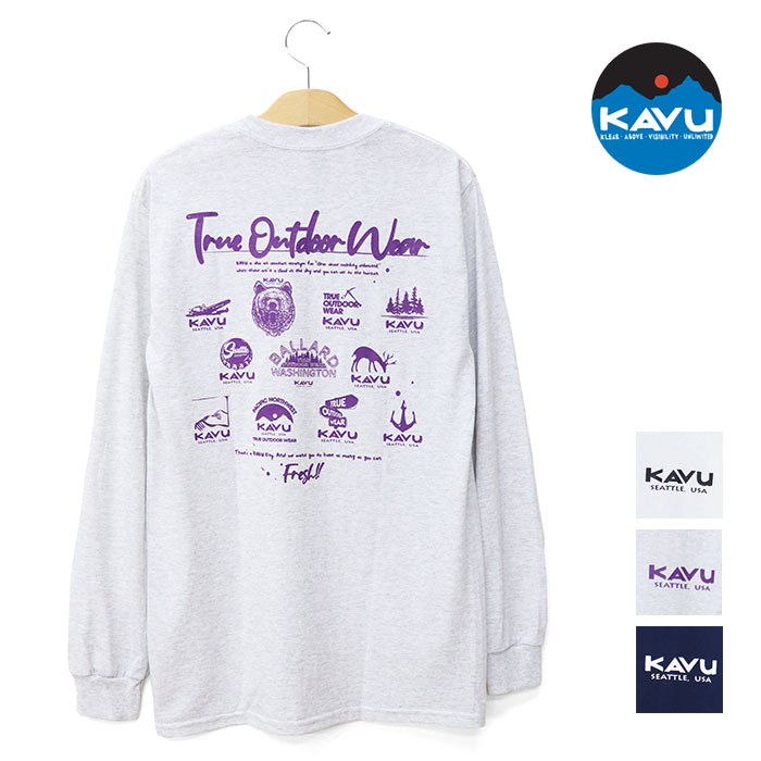 KAVU,カブー,メンズ,長袖Tシャツ,19822327