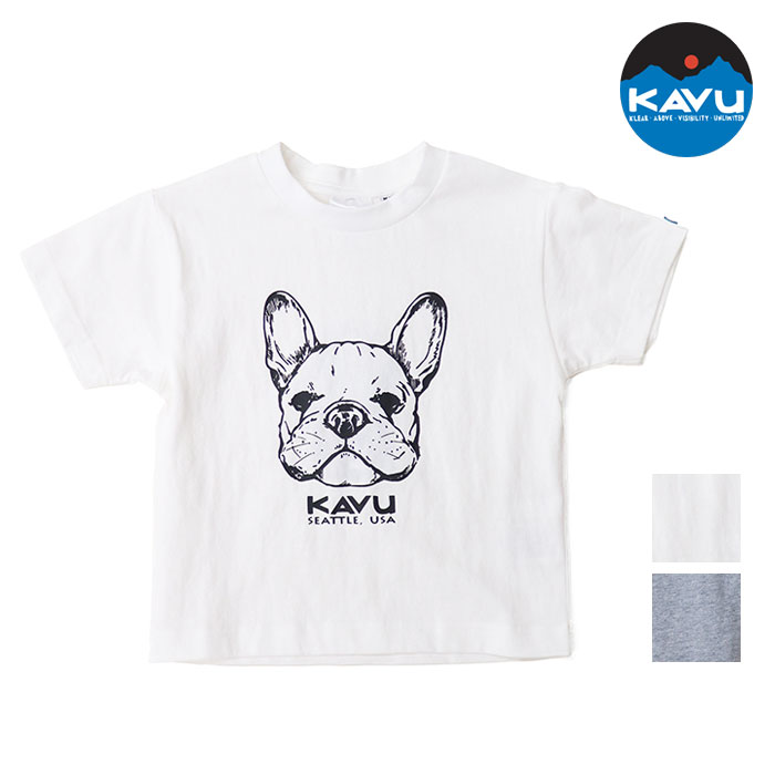 KAVU カブー キッズ ドッグ Tシャツ 19822459