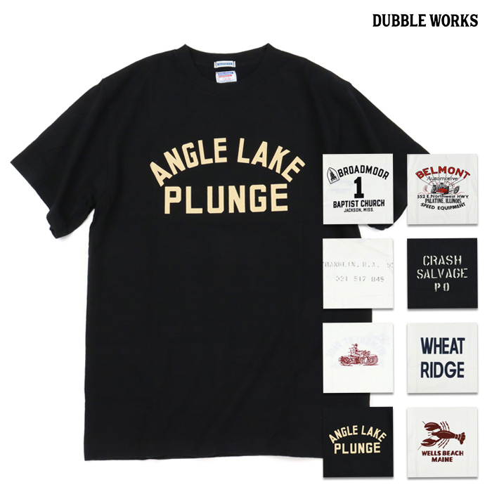DUBBLE WORKS,ダブルワークス,Tシャツ,プリントTシャツ,33005