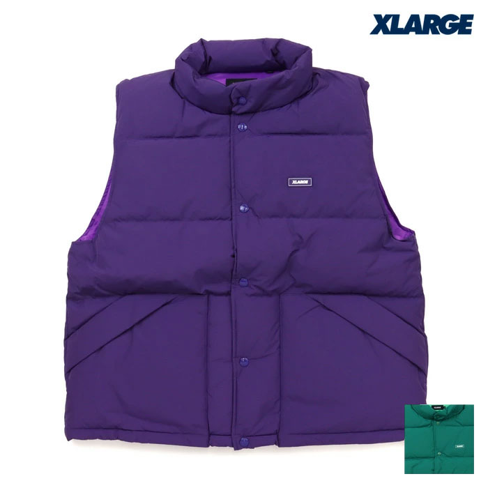 【SALE セール 30％OFF】XLARGE エクストララージ アウター DOWN VEST ダウンベスト 101234021010