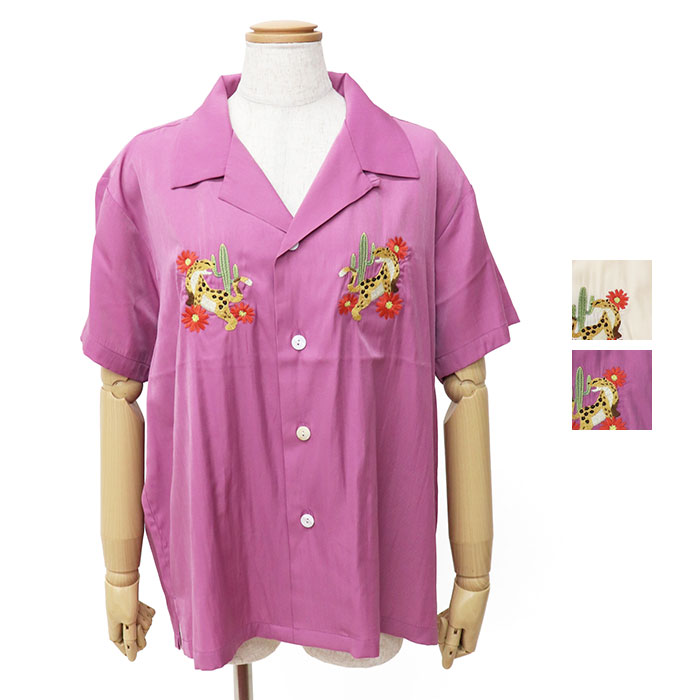 HOUSTON woman ヒューストン ウーマン SOUVENIR SHIRT (ARIZONA) スーベニアシャツ 4043W