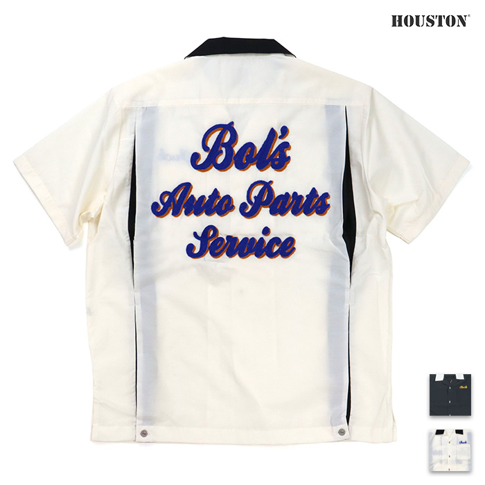 HOUSTON ヒューストン シャツ BROAD BOWLING SHIRT(BOL's) ブロードボーリングシャツ（Bol's）41320