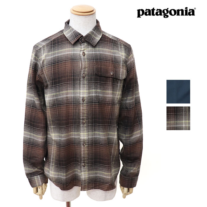 patagonia パタゴニア メンズ・ロングスリーブ・ライトウェイト・フィヨルド・フランネル・シャツ 42410