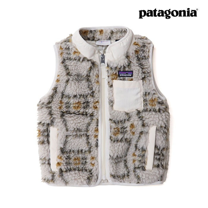 patagonia パタゴニア キッズ ベビー・ベビー・レトロX・ベスト 61036【カラー：SHNL.Snowshoe Hare: Natural】