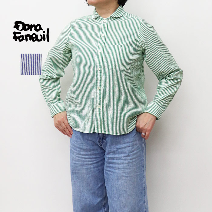 Dana Faneuil ダナファヌル レディース バリエーションピッチサシャツシャツ D-6125117