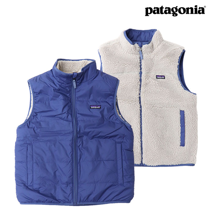 patagonia,パタゴニア,リバーシブルベスト,キッズ,68110