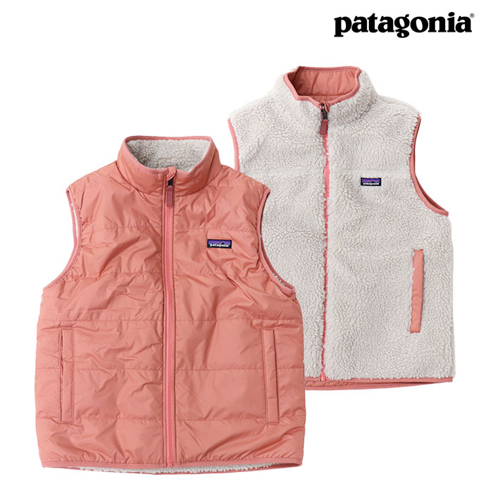 patagonia,パタゴニア,リバーシブルベスト,キッズ,68110