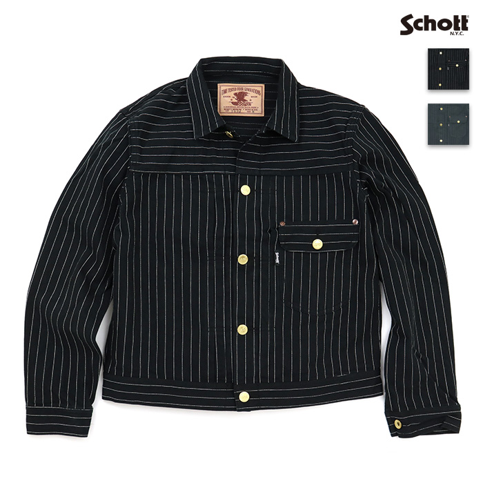 Schott ショット ジャケット LOT. 763J STRIPE FRISCO ストライプ フリスコ ジャケット 782-6252011