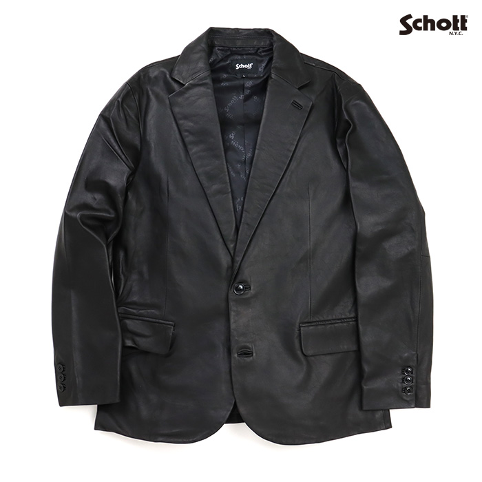 Schott ショット ジャケット LEATHER TAILORED JACKET レザーテーラードジャケット 782-6950014