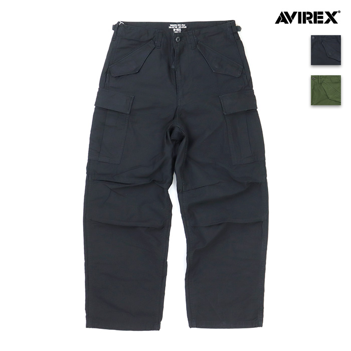 AVIREX アヴィレックス パンツ NYLON/COTTON M-65 FATIGUE PANTS ナイロンコットン M-65 ファティーグパンツ 783-5910018