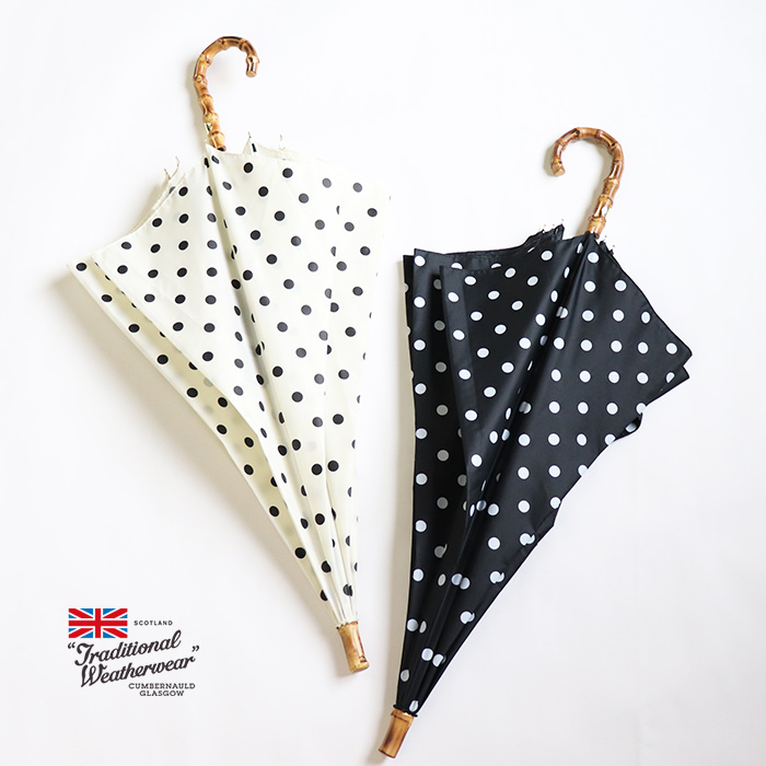 Traditional Weatherwear トラディショナルウェザーウェア アンブレラ バンブー ライト 長傘 A221SLGGO0260BZ