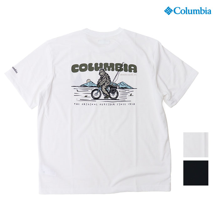 Columbia コロンビア メンズ シダートレイルバックグラフィックTシャツ AJ3185