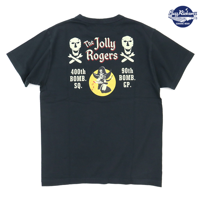 BUZZ RICKSON'S バズリクソンズ 半袖ポケットTシャツ JOLLY ROGERS BR79711