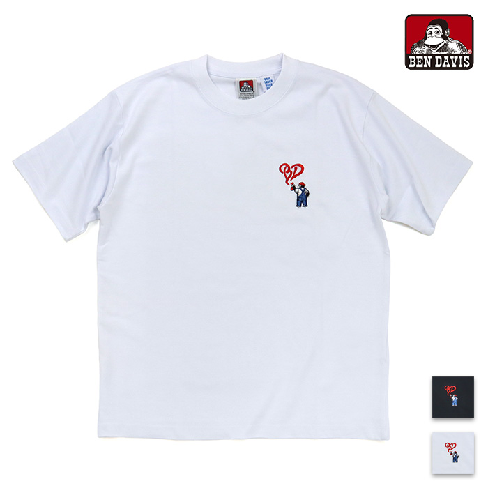 BEN DAVIS ベンデイビス Tシャツ GORILLA EMB COOL TEE (UF) ゴリラ刺繍クールTシャツ C-26580017