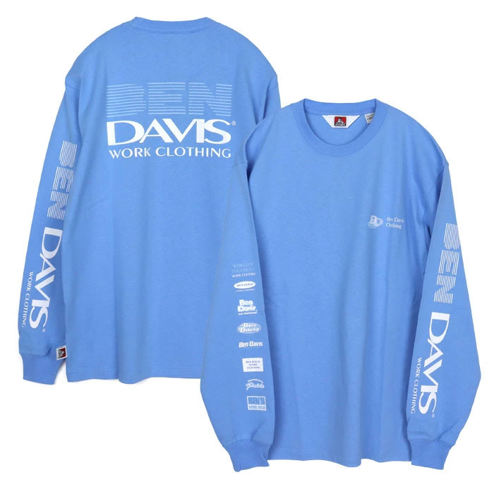 BEN DAVIS,ベンデイビス,長袖,Tシャツ,ロンT,C-23380029