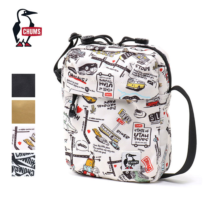 CHUMS チャムス Recycle Vertical Mini Shoulder リサイクルバーティカルミニショルダー CH60-3454