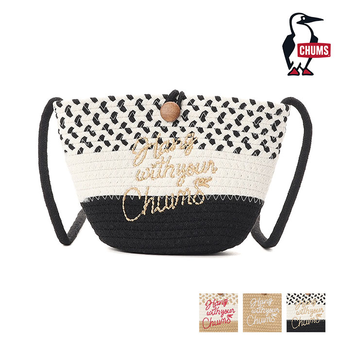 CHUMS チャムス Cotton Rope Shoulder Bag コットンロープショルダーバッグ CH60-4110