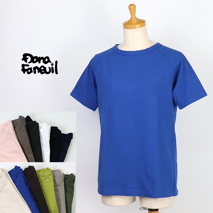 Dana Faneuil ダナファヌル　 レディース  ムラ糸天竺 半袖カットソーTシャツ　D-5616205A