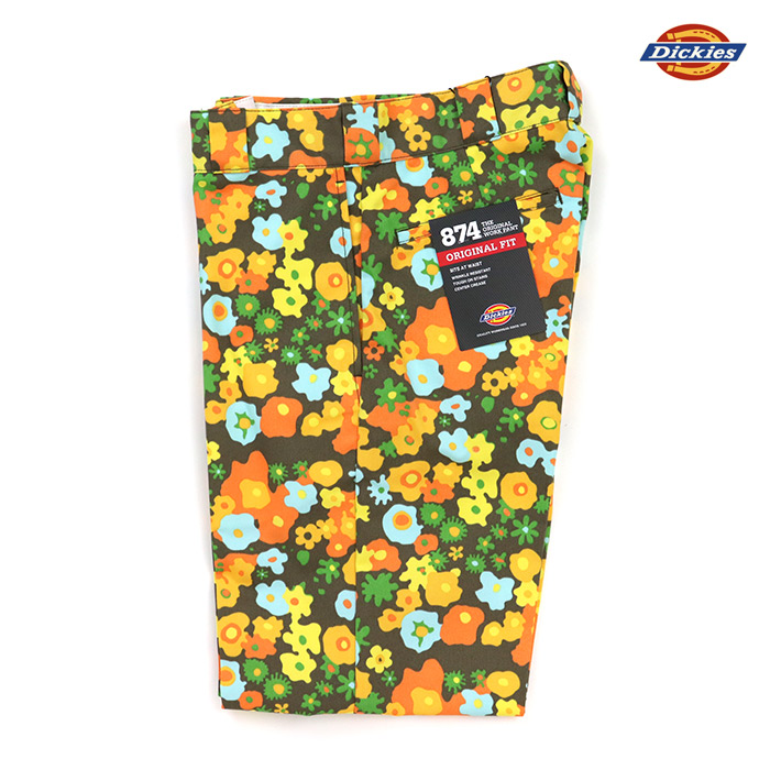 Dickies ディッキーズ パンツ ORIGINAL 874 WORK PANTS 56 オリジナル 874 ワークパンツ56 ビンテージフラワー DB2025-0050
