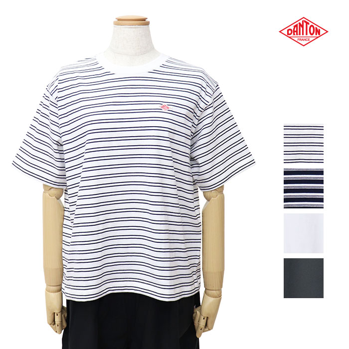 DANTON ダントン レディース コットン天竺 ショートTシャツ DT-C0404CJJ