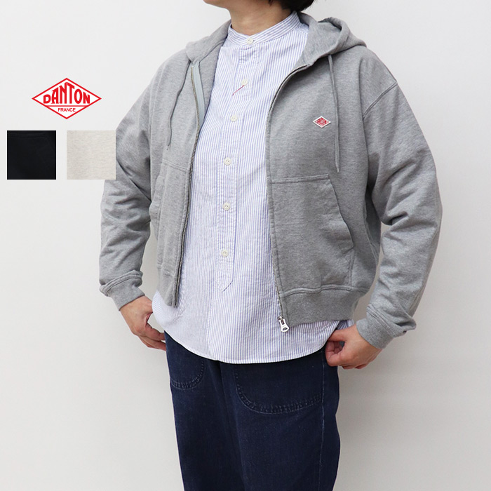 DANTON ダントン レディース ジップパーカー WOMEN DT-C0411CIN