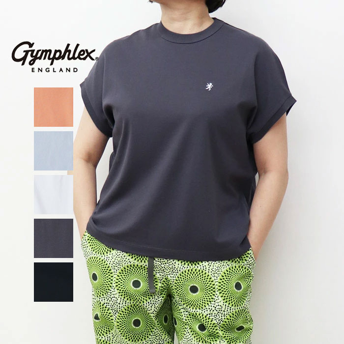 Gymphlex ジムフレックスクルーネックスリーブレスプルオーバー GY-C0361FLK
