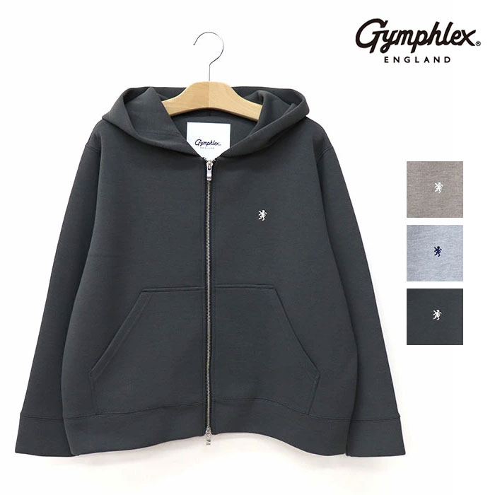 Gymphlex,ジムフレックス,ジップパーカー,GY-C0478DDN