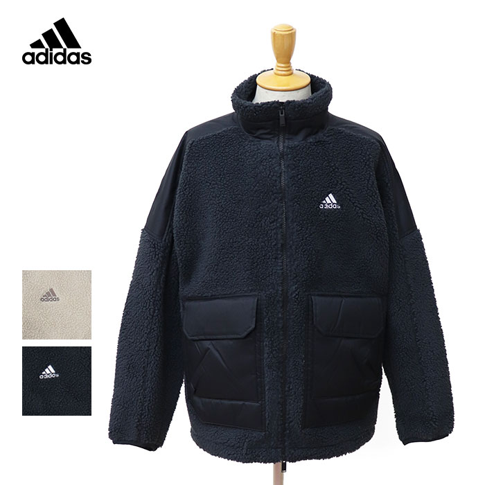 adidas,アディダス,アウター,ボアジャケット