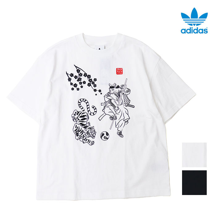 adidas originals アディダス オリジナルス サムライ半袖Tシャツ II993