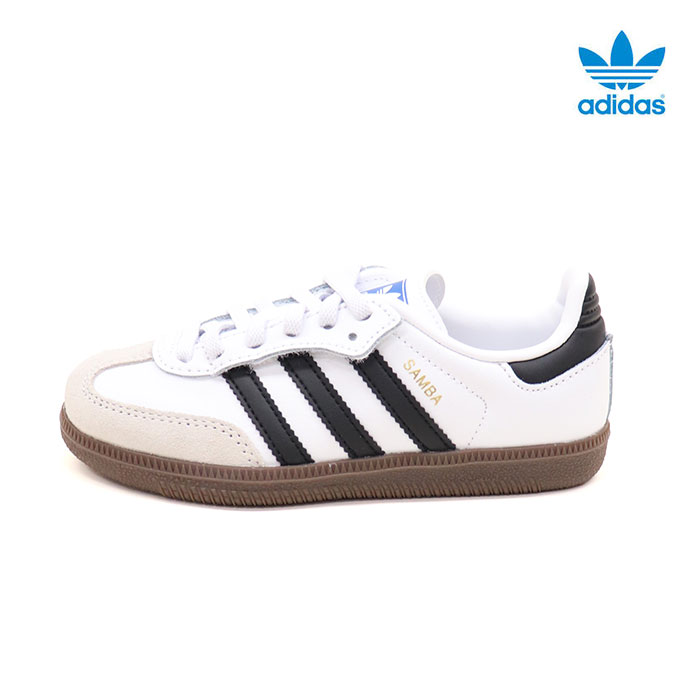 adidas Originals アディダス オリジナルス サンバ OG キッズ SAMBA OG CF EL C Cloud White / Core Black / Gum JQ6391