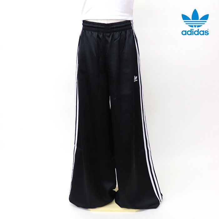adidas originals アディダス レディース オリジナルス アディカラー サテン ワイドレッグ トラックパンツ KNZ08