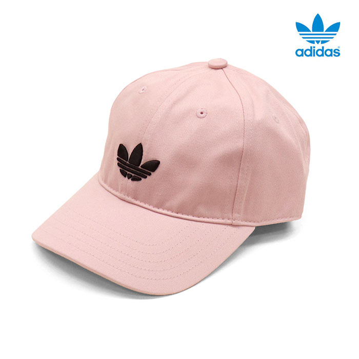 adidas Originals アディダス オリジナルス アディカラー クラシック トレフォイル ベースボールキャップ サンディーピンク KSS20-KC8038