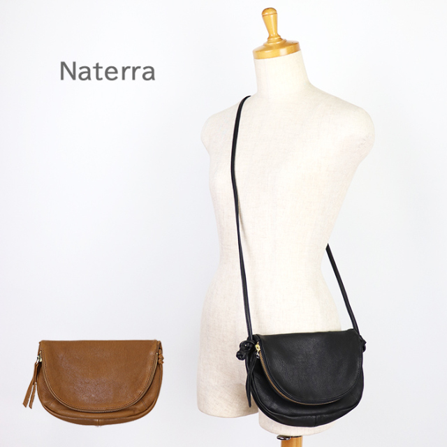 Naterra　ナテラ　レザーショルダーバッグ　ANNA0067