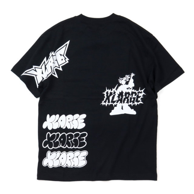 XLARGE エクストララージ 半袖Tシャツ ランダムプリント 101232011012