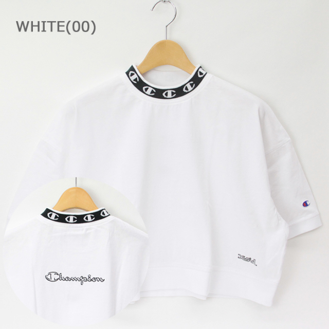 X Girl エックスガール レディース X Girl Champion 半袖tシャツ モックネック