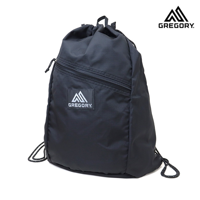 GREGORY グレゴリー KNAP SAC ナップサック ブラック 07J*29233