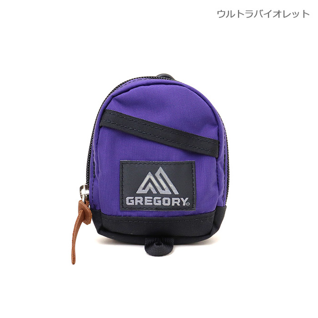 GREGORY グレゴリー MINI DAYPACK POUCH ミニデイパックポーチ ブラック 07J*29310 ウルトラバイオレット 07J*80310