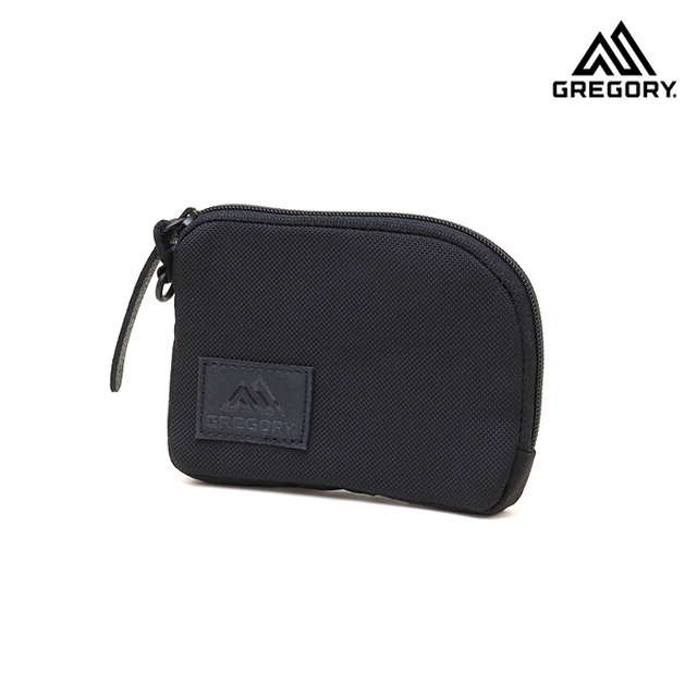 GREGORY グレゴリー COIN WALLET コインワレット コーデュラバリスティックブラックライト 07J*R6058