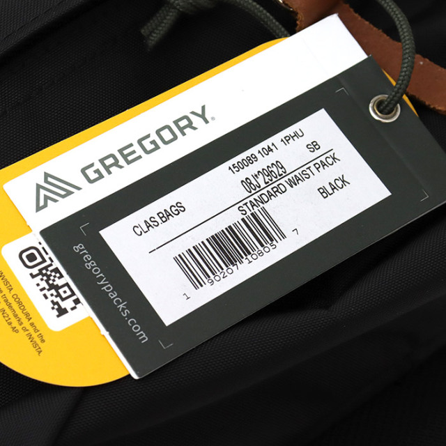 GREGORY,グレゴリー,スタンダードウエストパック,ウエストバッグ