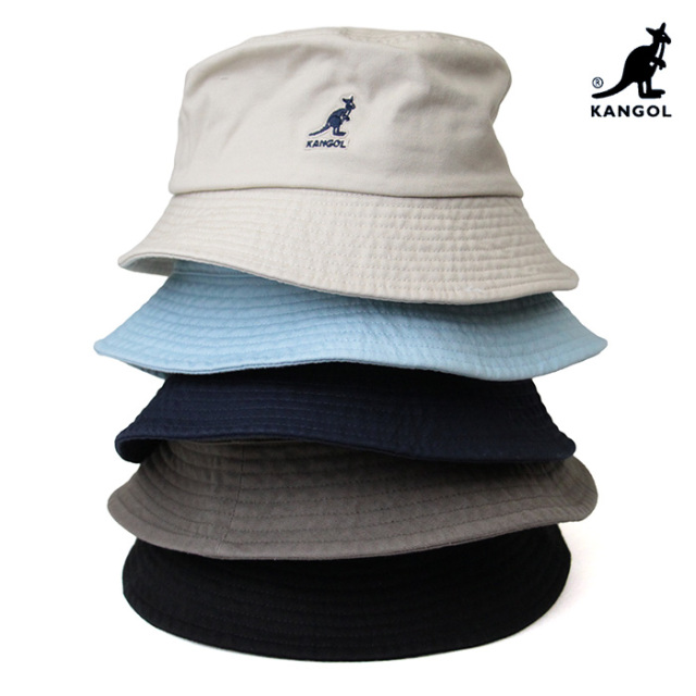 KANGOL カンゴール Washed Bucket ウォッシュド バケット ハット 100-169215