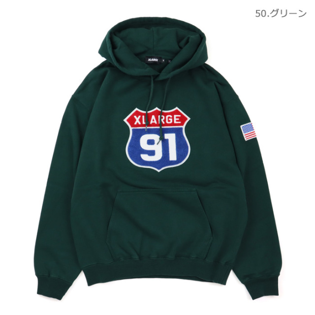 XLARGE,エクストララージ,パーカー,プルパーカー,101234012023