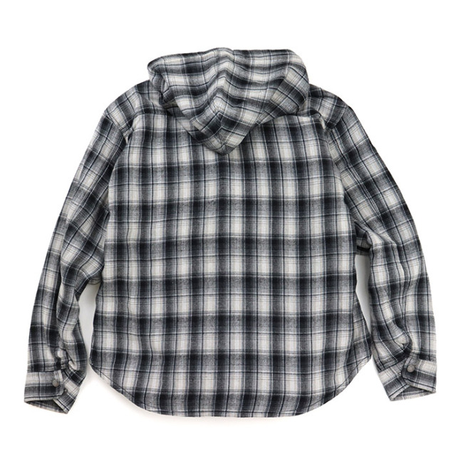 XLARGE エクストララージ シャツ フーデッドフランネルシャツ 101253014006